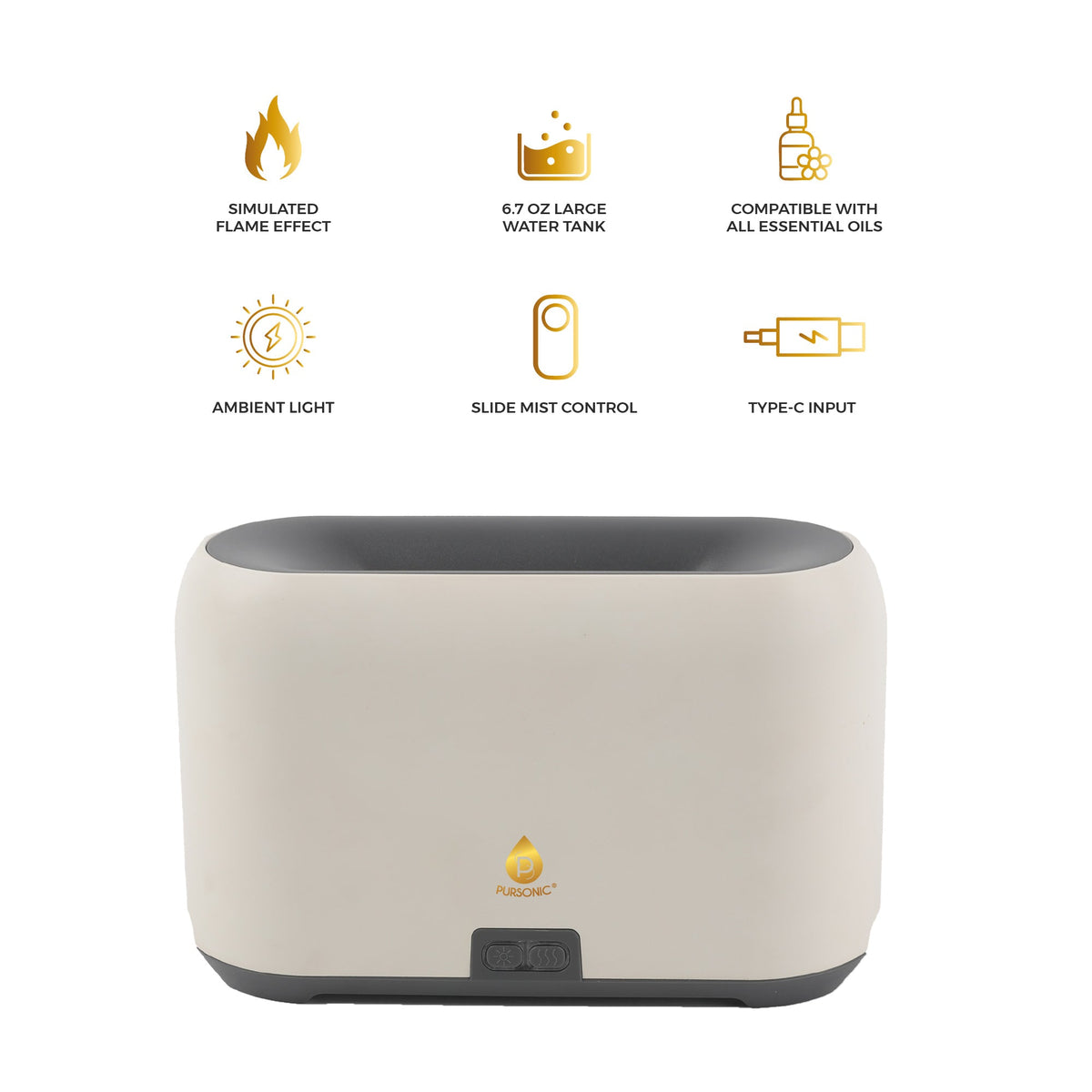 FlameGlow Aromatherapy Diffuser