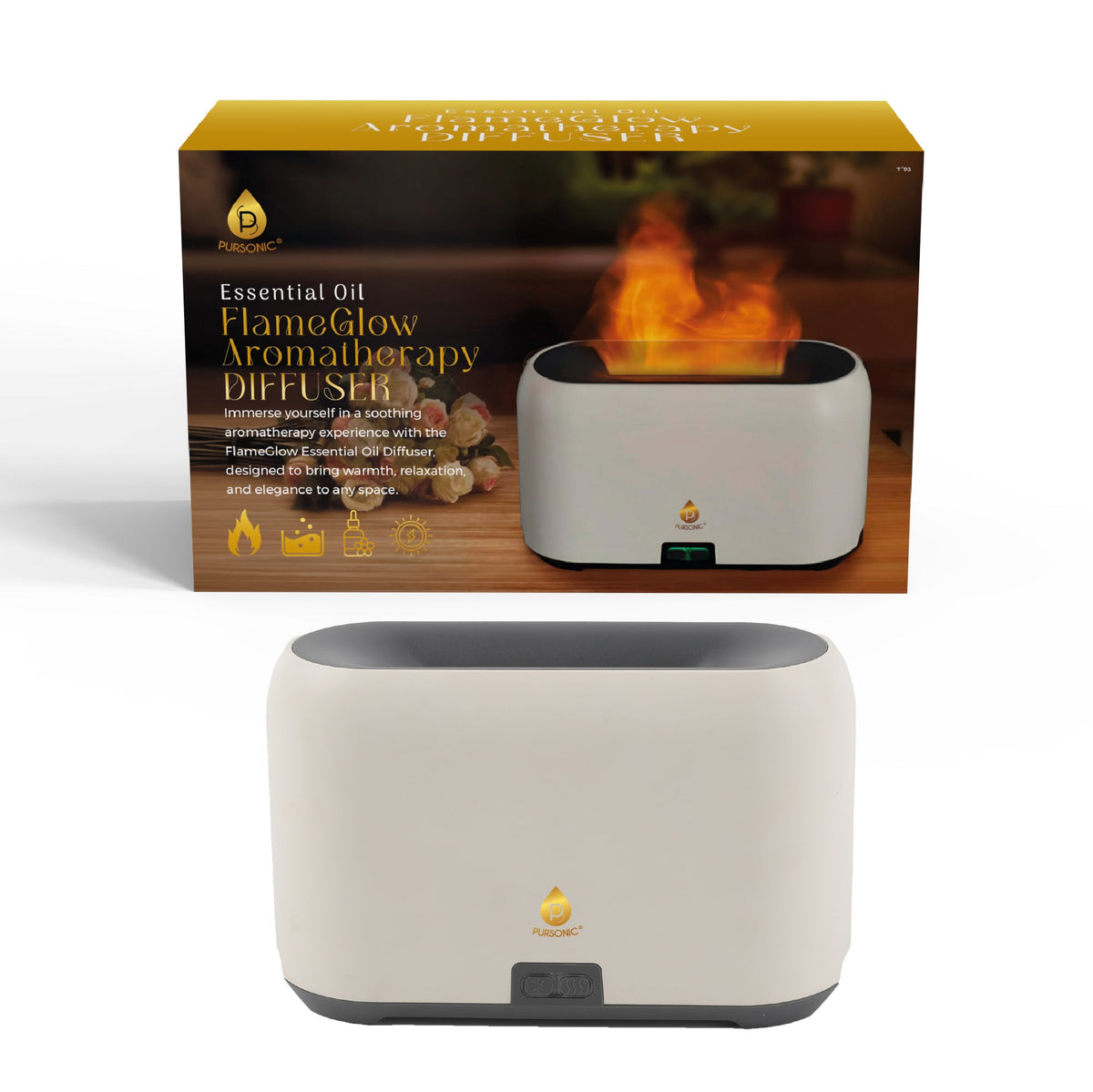 FlameGlow Aromatherapy Diffuser